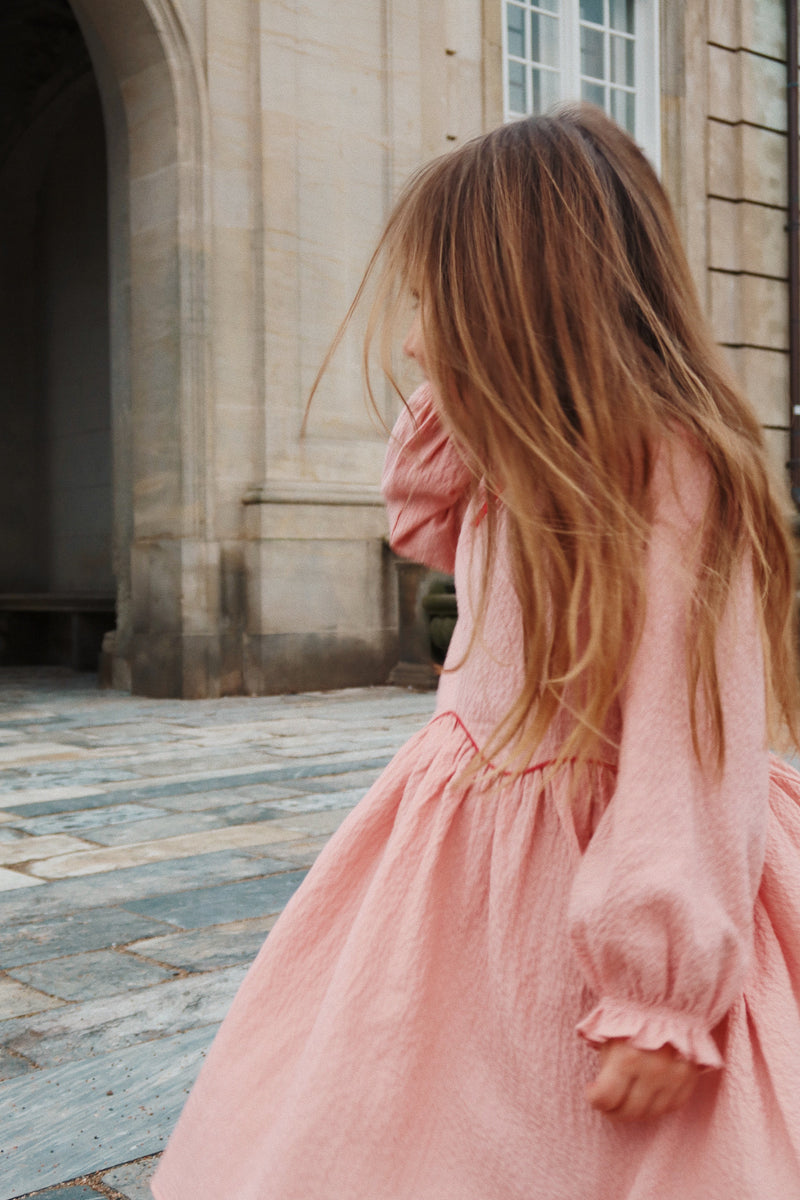 [Konges slojd] Ava Dress GOTS - Mellow Rose