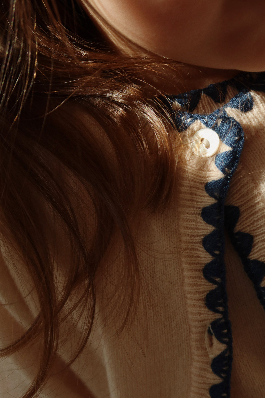[Konges slojd] Collette knit Cardigan - Off White