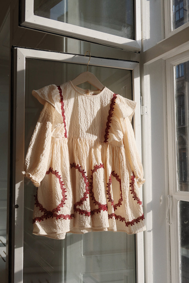 [Konges slojd] Fee Dress GOTS - Buttercream