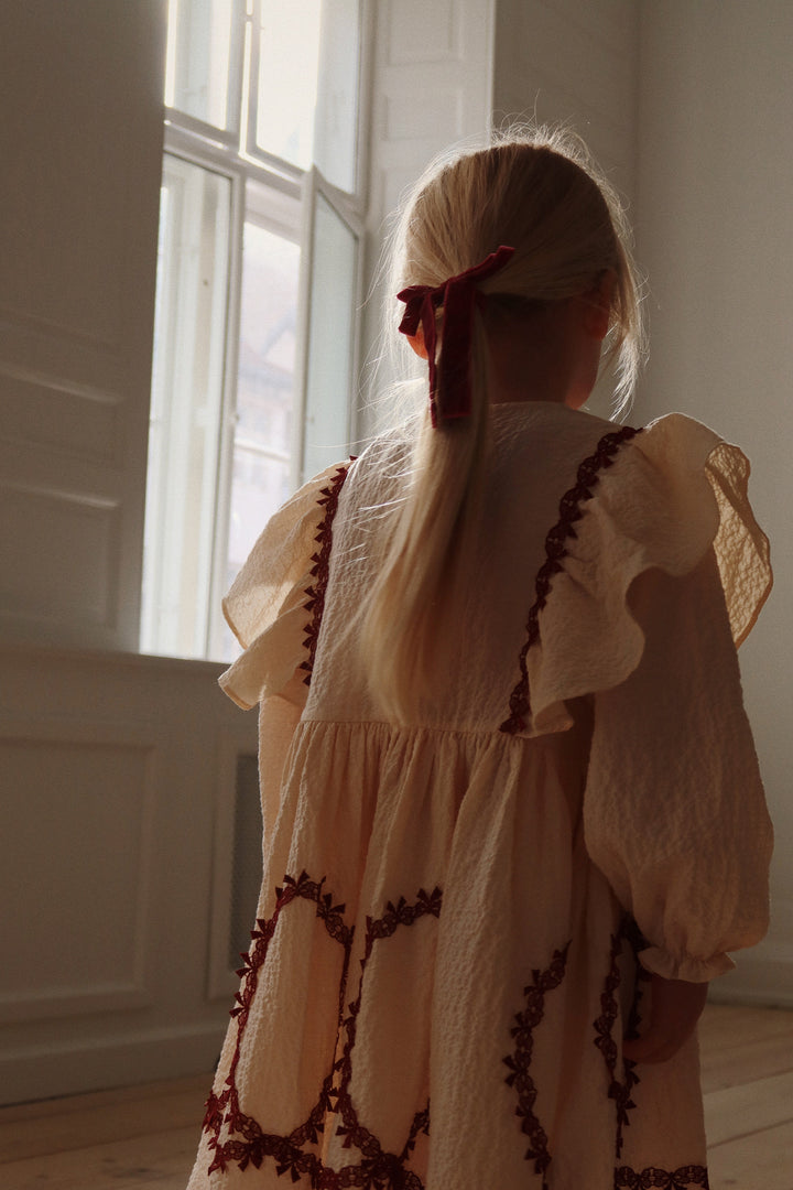 [Konges slojd] Fee Dress GOTS - Buttercream