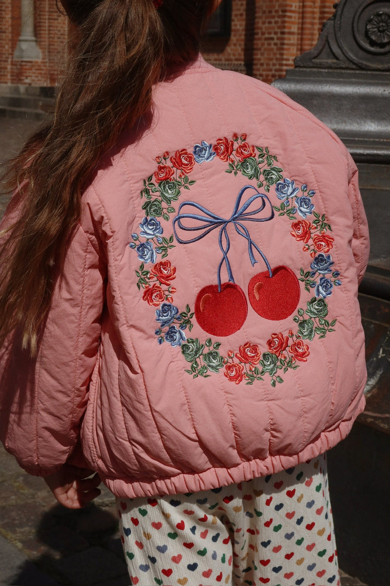 [Konges slojd] Juno Bomber Jacket - Strawberry ICE