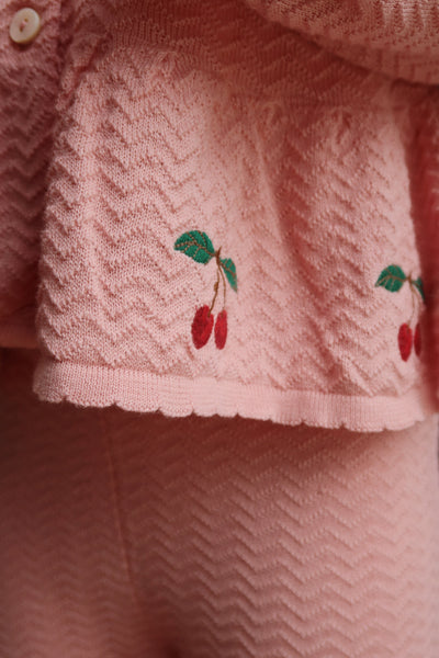 [Konges slojd] Cypres Cardigan GOTS - Mellow Rose