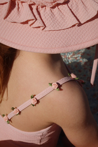 [Konges Slojd] Fleuri Swimsuit - Powder Pink