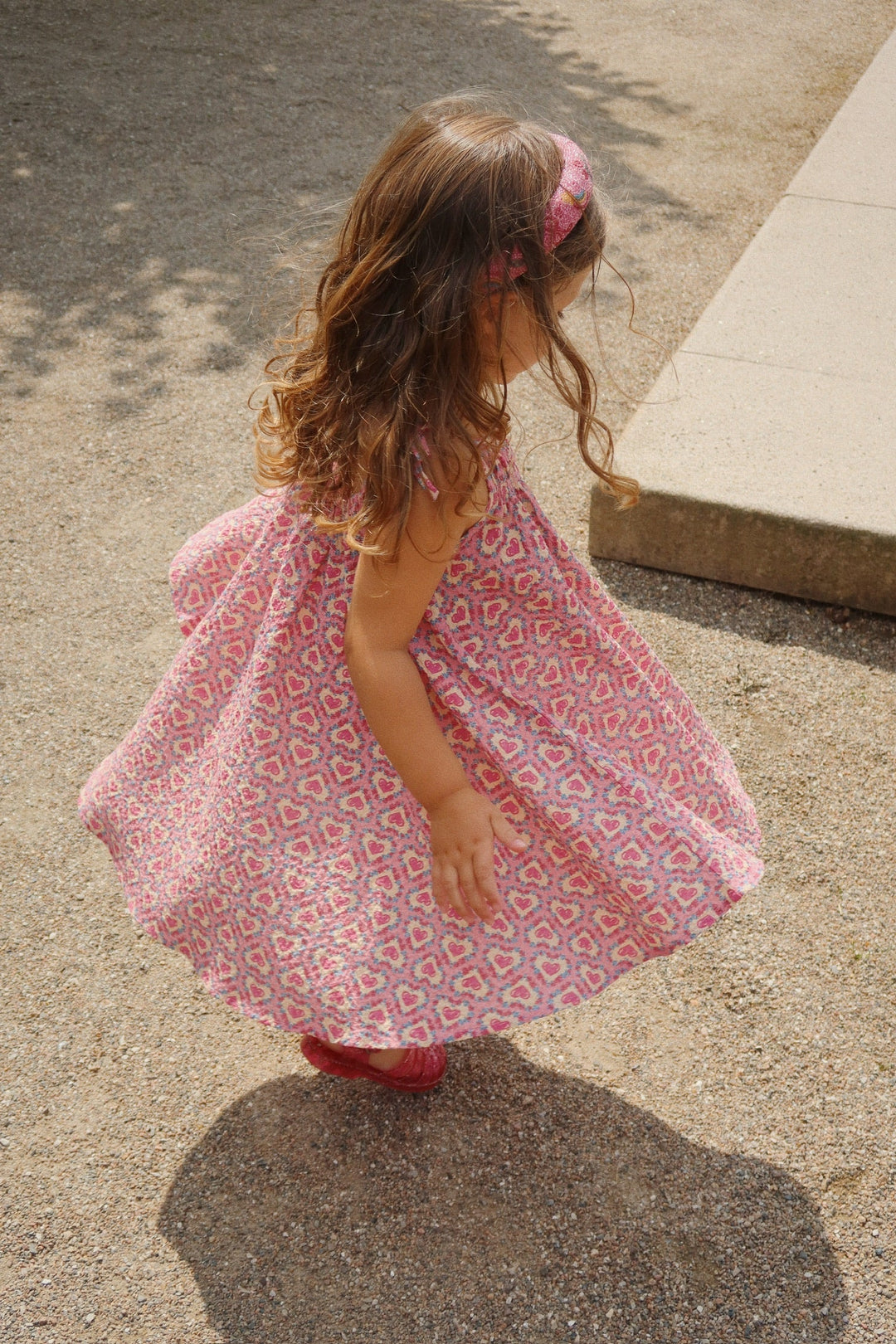 [Konges slojd] Beaded Hairbrace - Bubblegum