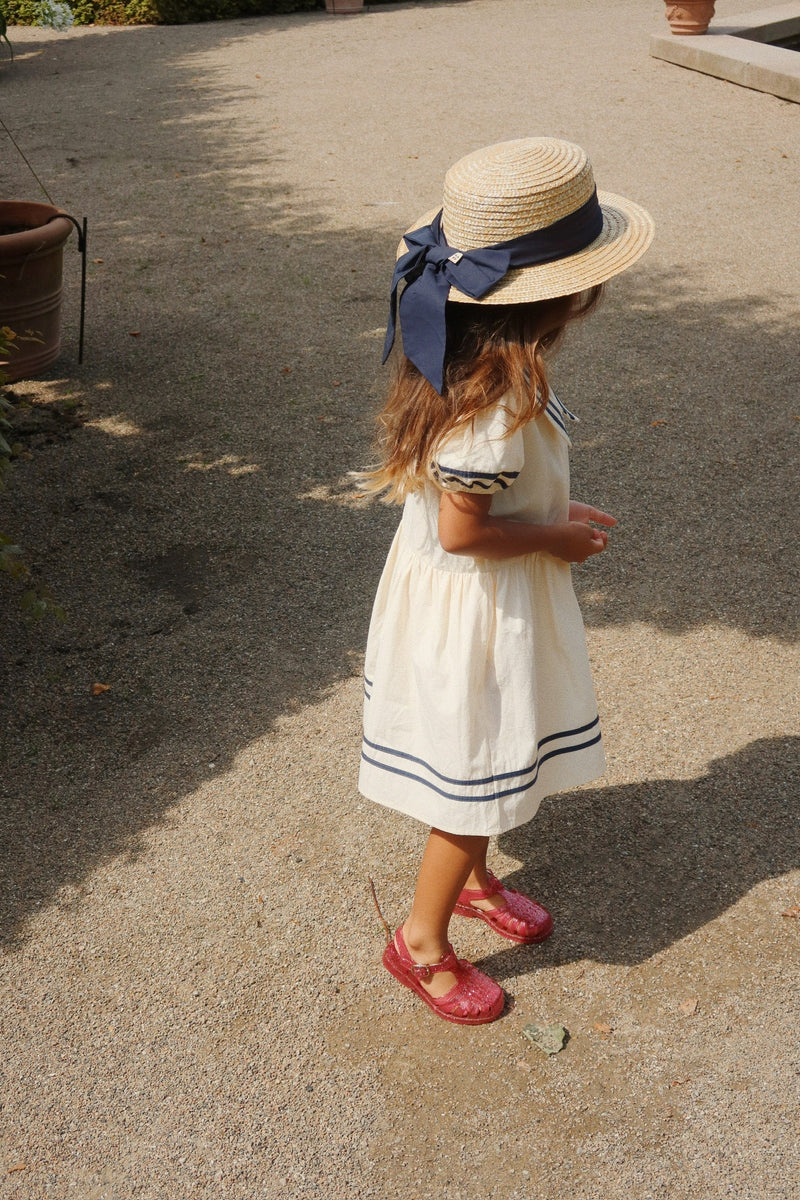 [Konges slojd] Allie Sailor Dress GOTS - Optic White