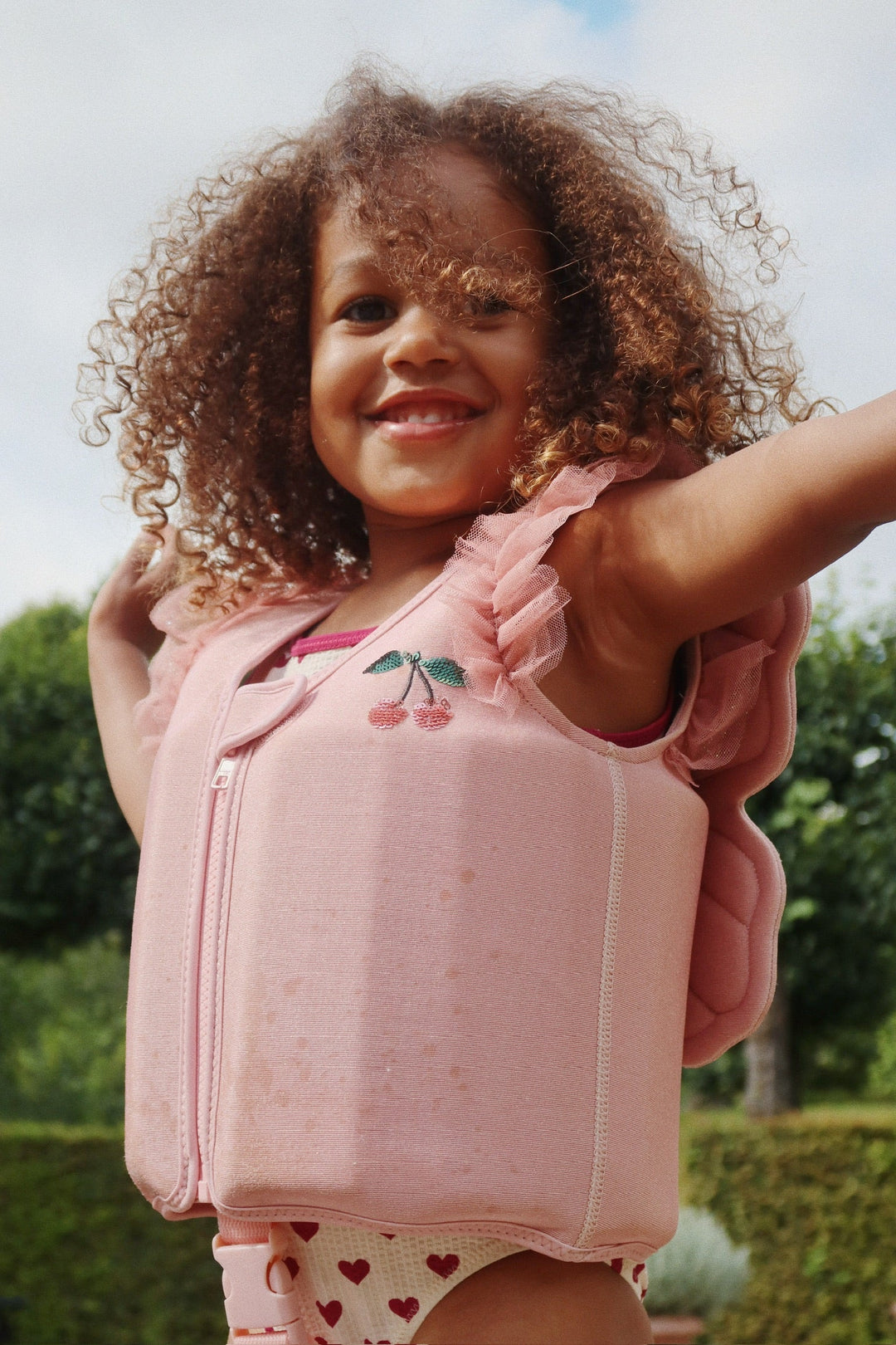 [Konges slojd] Piper Swim Vest - Powder Pink