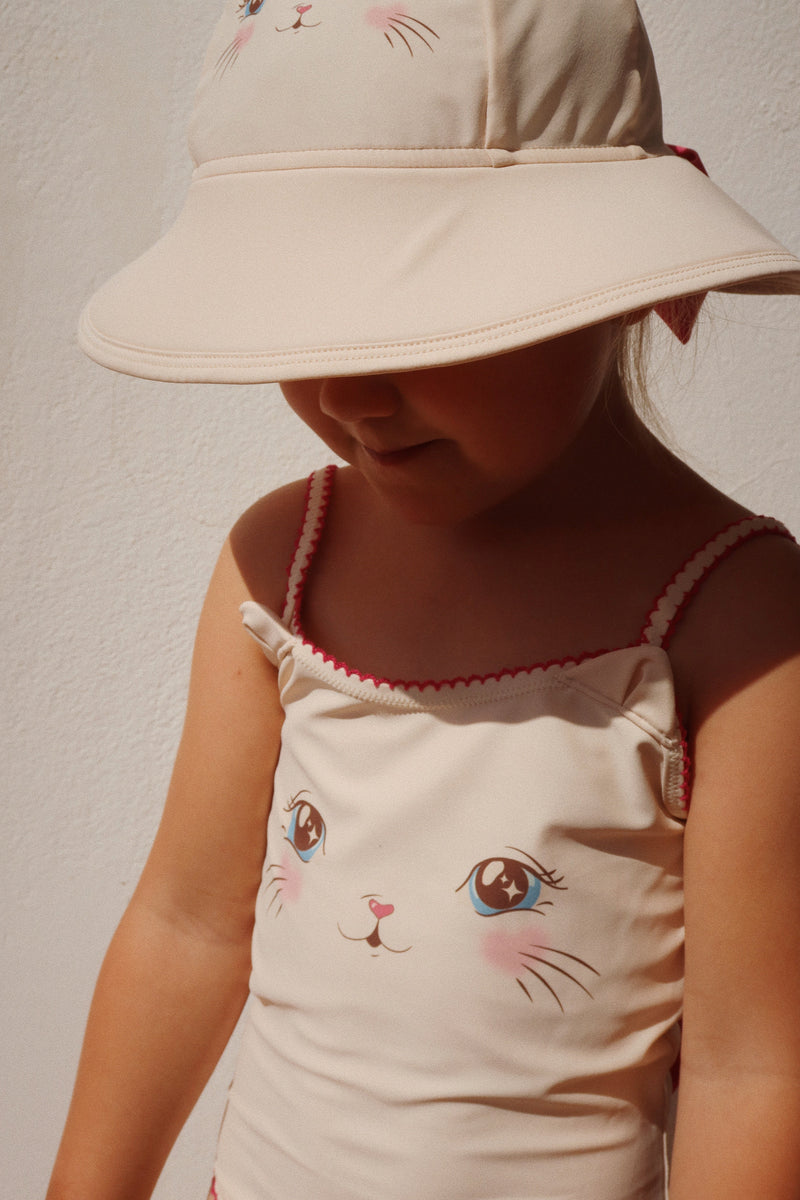 [Konges slojd] Kitty Swimsuit GRS - Soft Pink