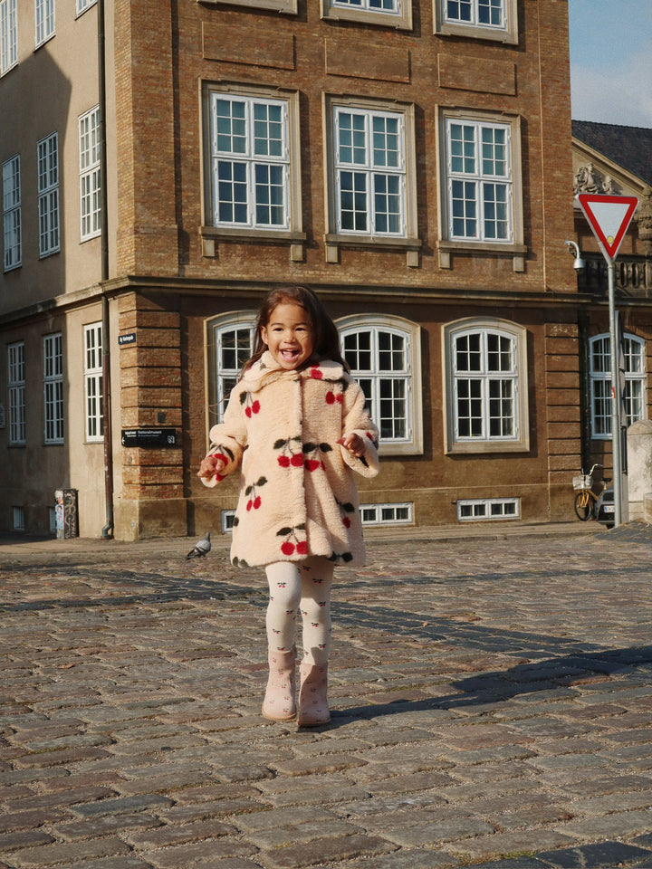 [Konges slojd] Fyzzie Coat GRS - Ma Grande Cerise