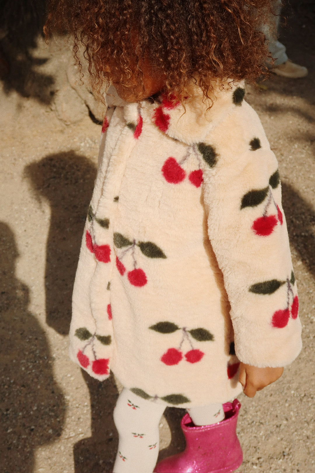 [Konges slojd] Fyzzie Coat GRS - Ma Grande Cerise