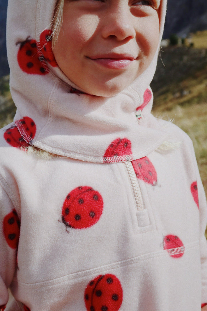 [Konges slojd] Tavi Fleece Balaclava - Ladybug