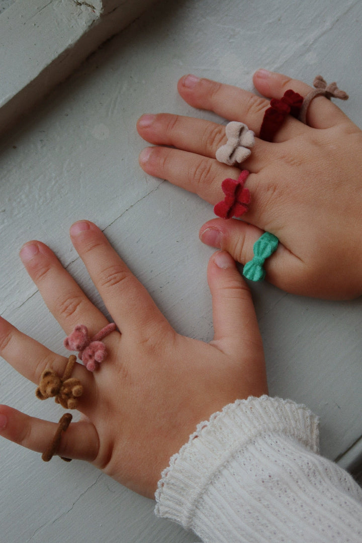 [Konges slojd] Bonnie rings - Misty Rose