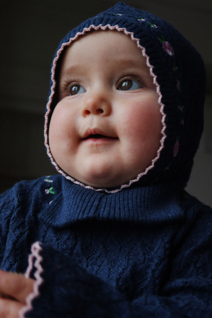 [Konges slojd] Rosier Balaclava - Ensign Blue