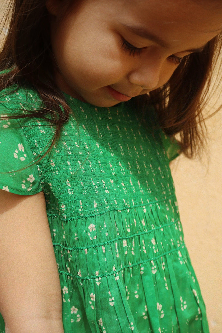 [Konges slojd] Cami Smock Dress GOTS - Vidaverde