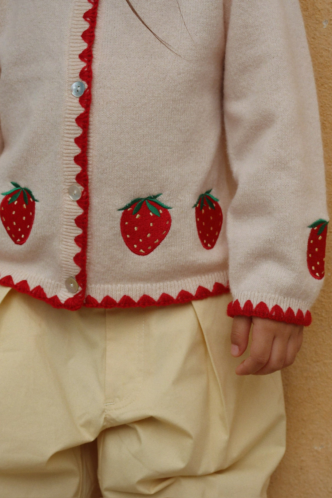 [Konges slojd] Collette knit Cardigan - Buttercream