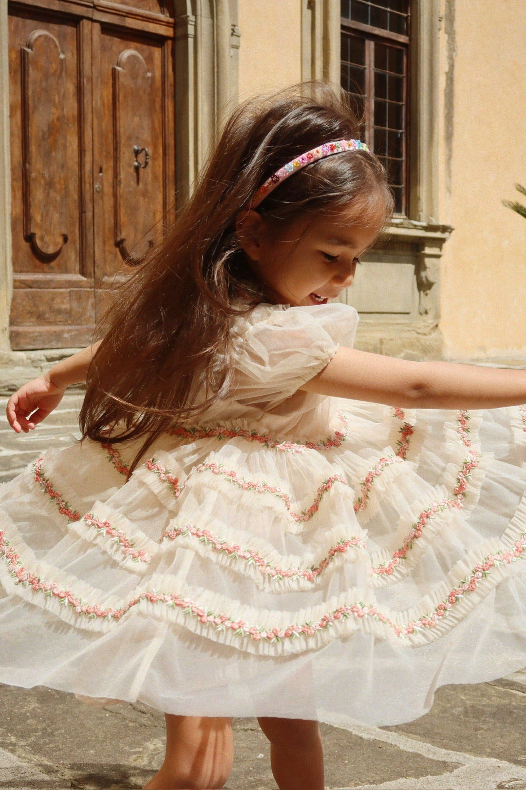 [Konges slojd] Joelle Dress - Butter Cream