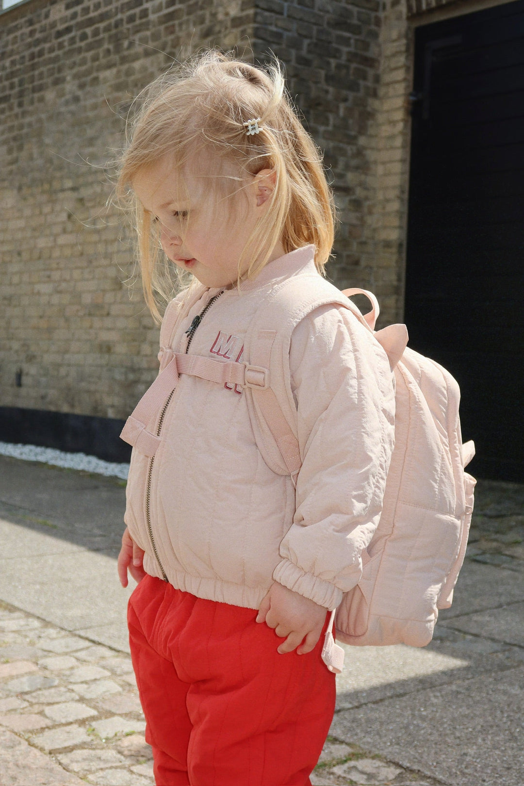 [Konges slojd] Juno Kitty Backpack -Cameo Rose