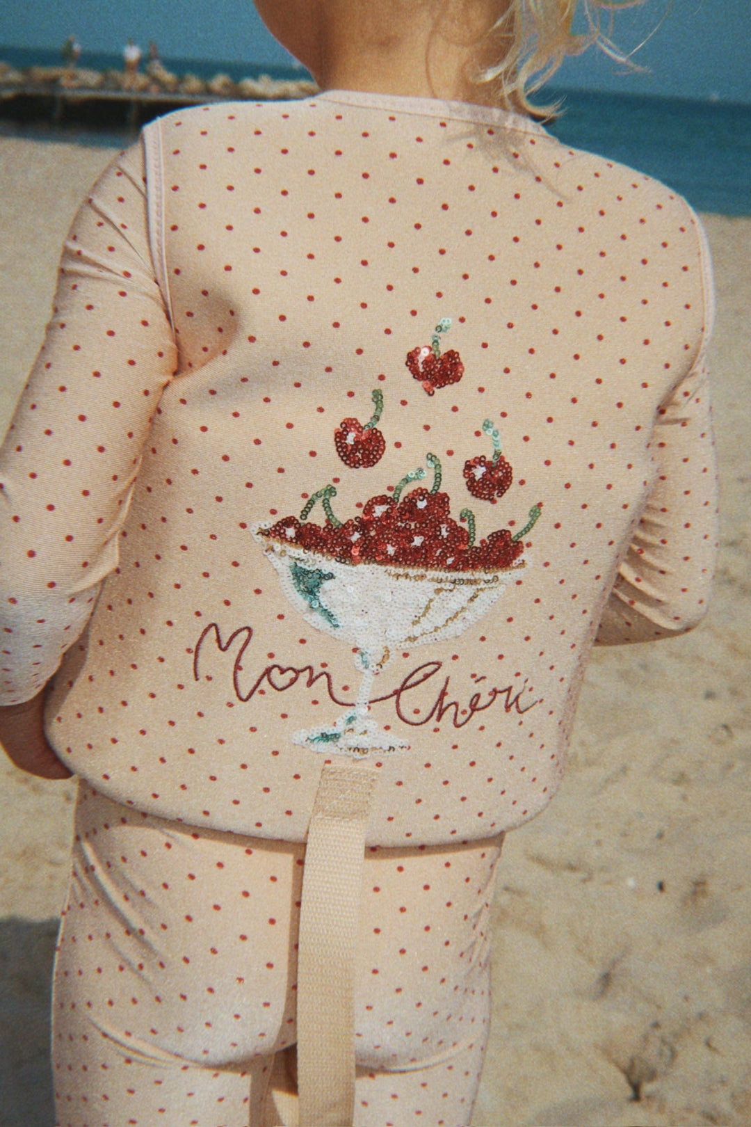 [Konges slojd]Amandine Swim Onesie - Emboldened Dot