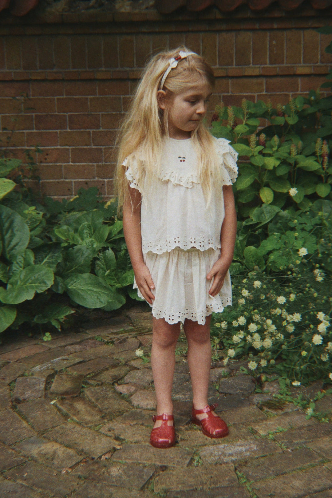 [Konges slojd]Posey Skirt - Antique White