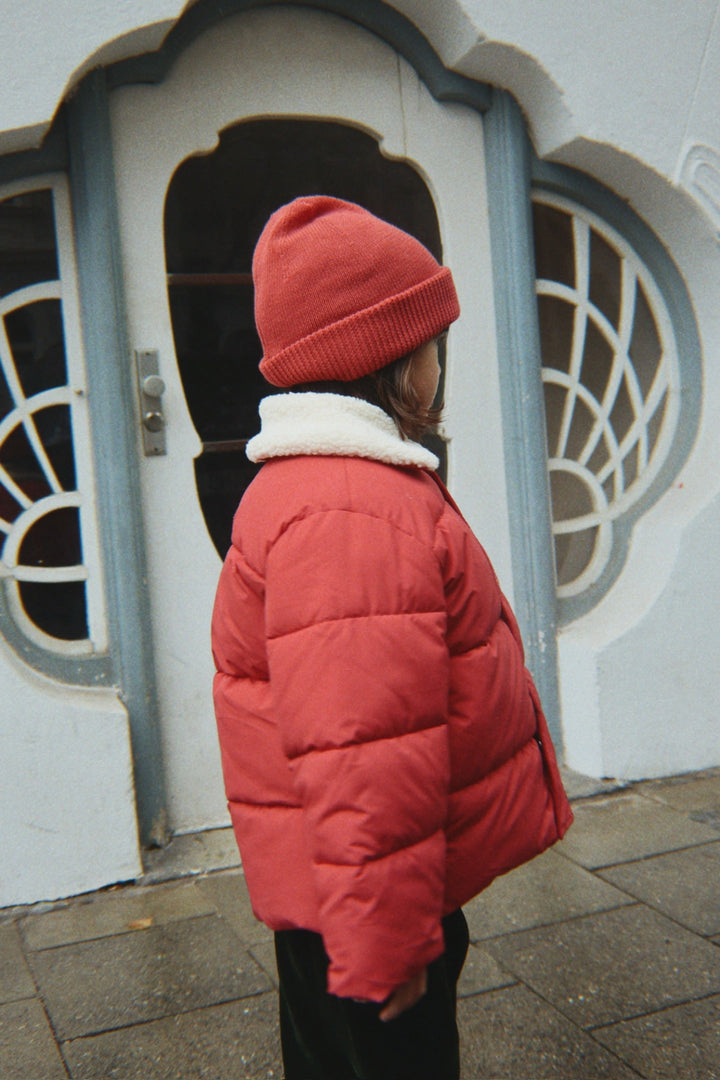 [Konges slojd]Alpi Collar Jacket - Cardinal