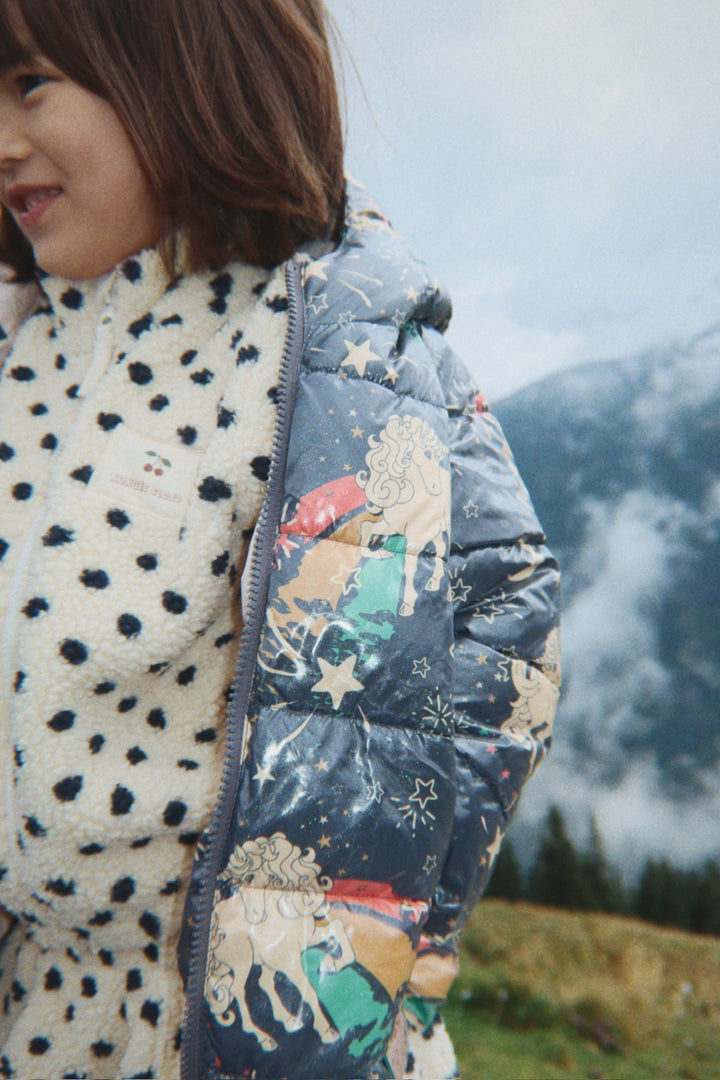 [Konges slojd]Jody Embroidery Teddy Jacket - Dot Lumiere
