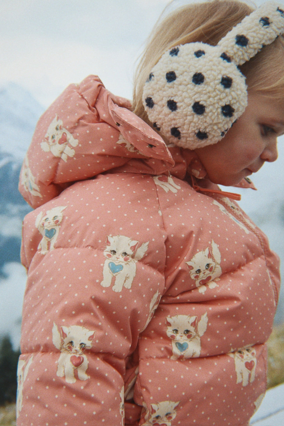 [Konges slojd]Jody Teddy Earmuffs GRS - Dot Lumiere