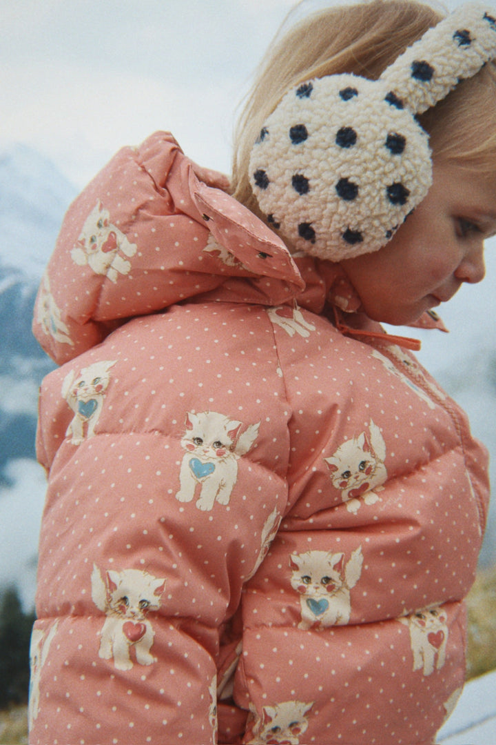 [Konges slojd]Jody Teddy Earmuffs GRS - Dot Lumiere