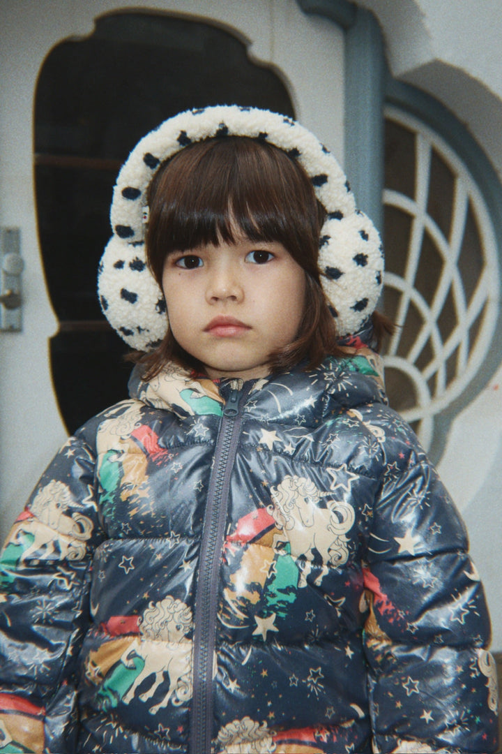 [Konges slojd]Jody Teddy Earmuffs GRS - Dot Lumiere
