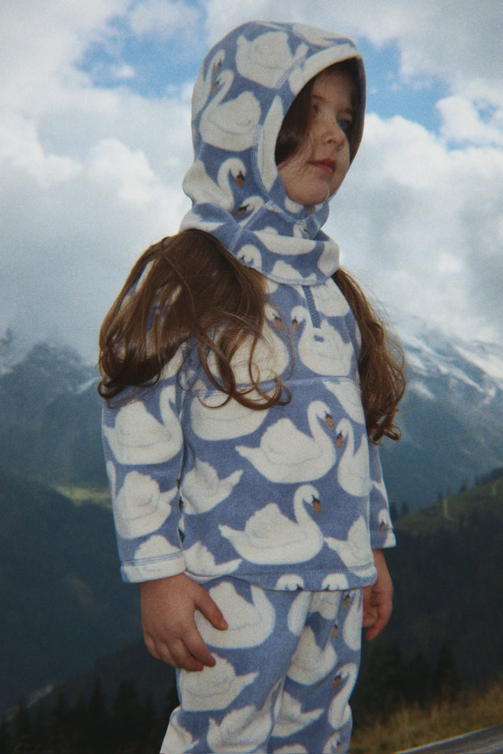 [Konges slojd]Tavi Fleece Pants GRS - Swan