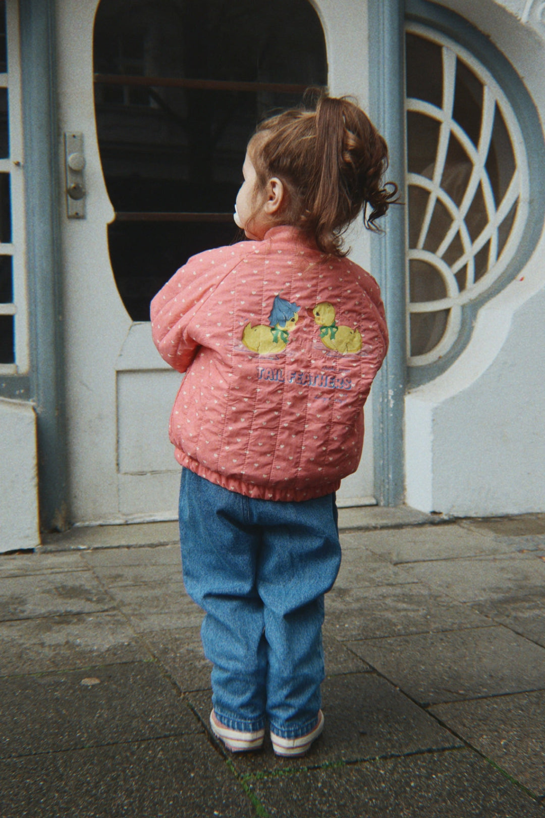 [Konges slojd]Juno Duckling Printed Bomb - Coeur Feathers