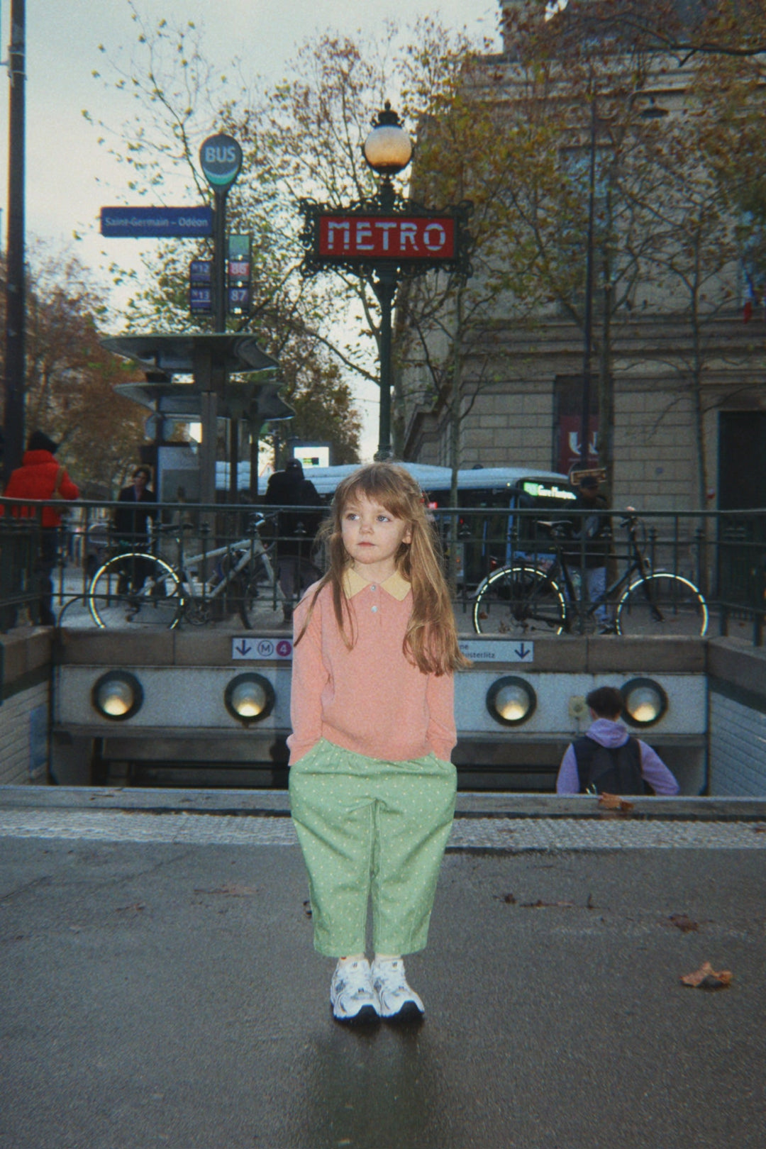 [Konges slojd]Nola Pants GOTS - Dot Pistacchi