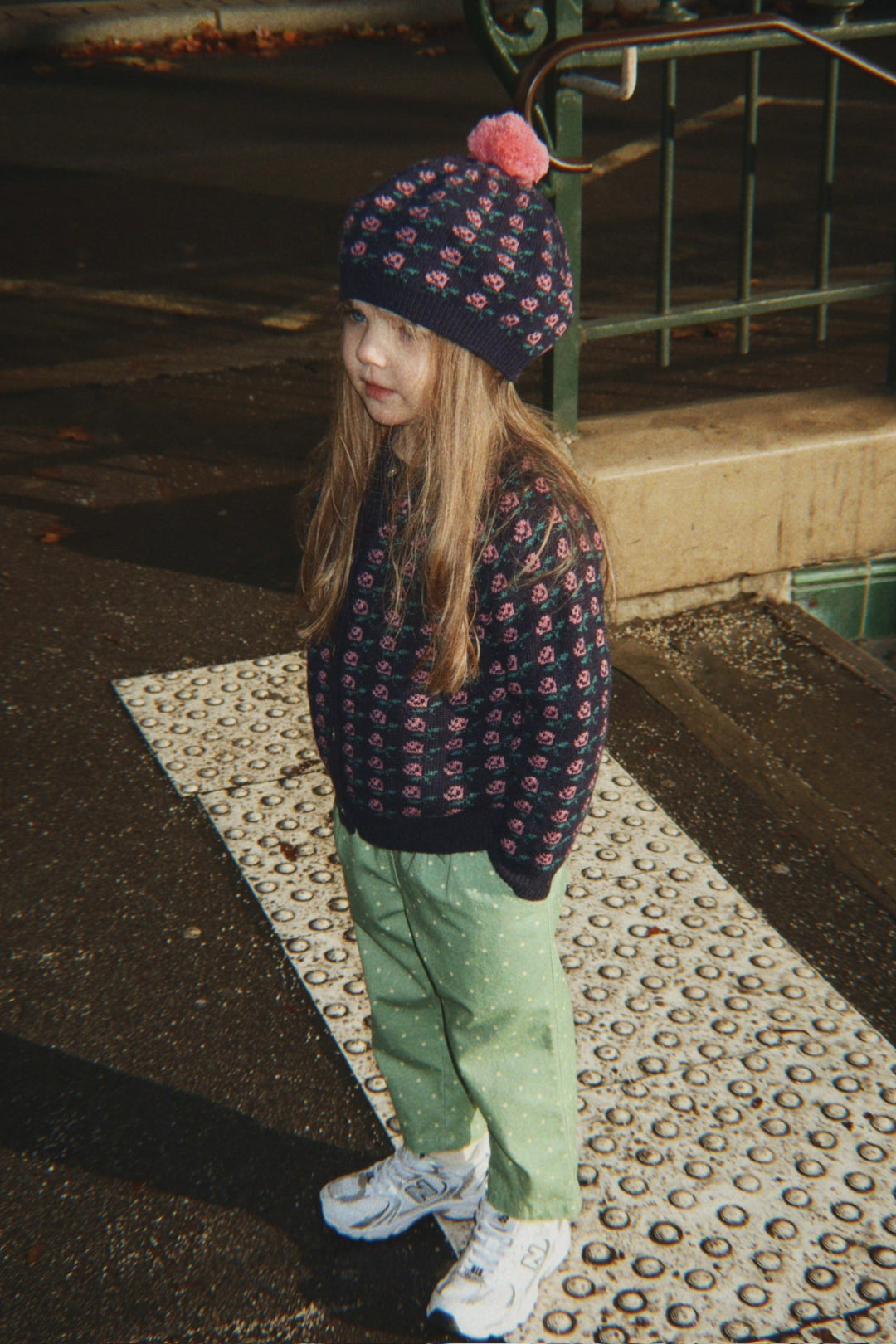 [Konges slojd]Nola Pants GOTS - Dot Pistacchi