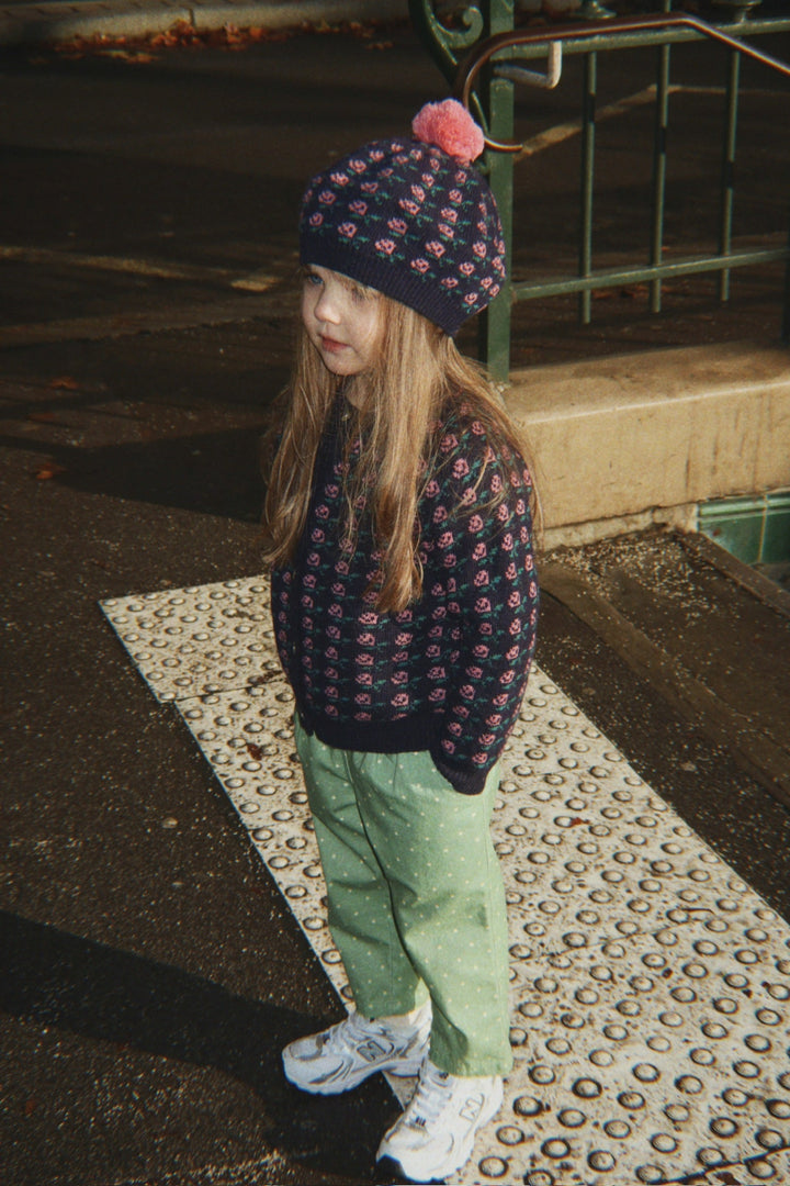 [Konges slojd]Nola Pants GOTS - Dot Pistacchi
