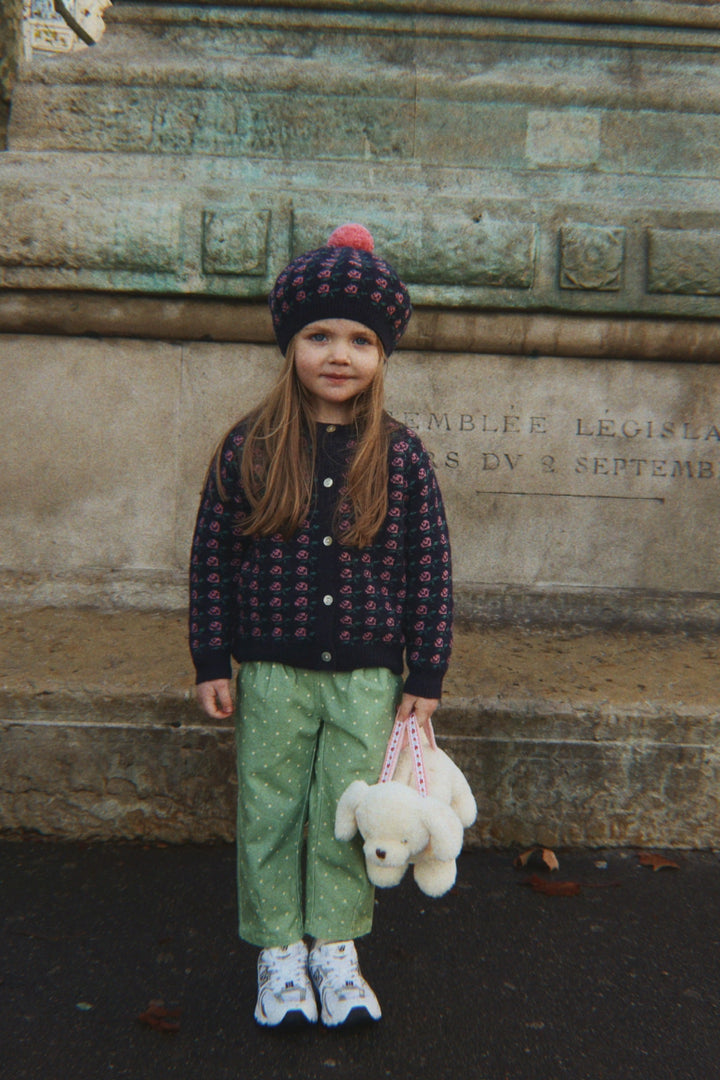 [Konges slojd]Nola Pants GOTS - Dot Pistacchi