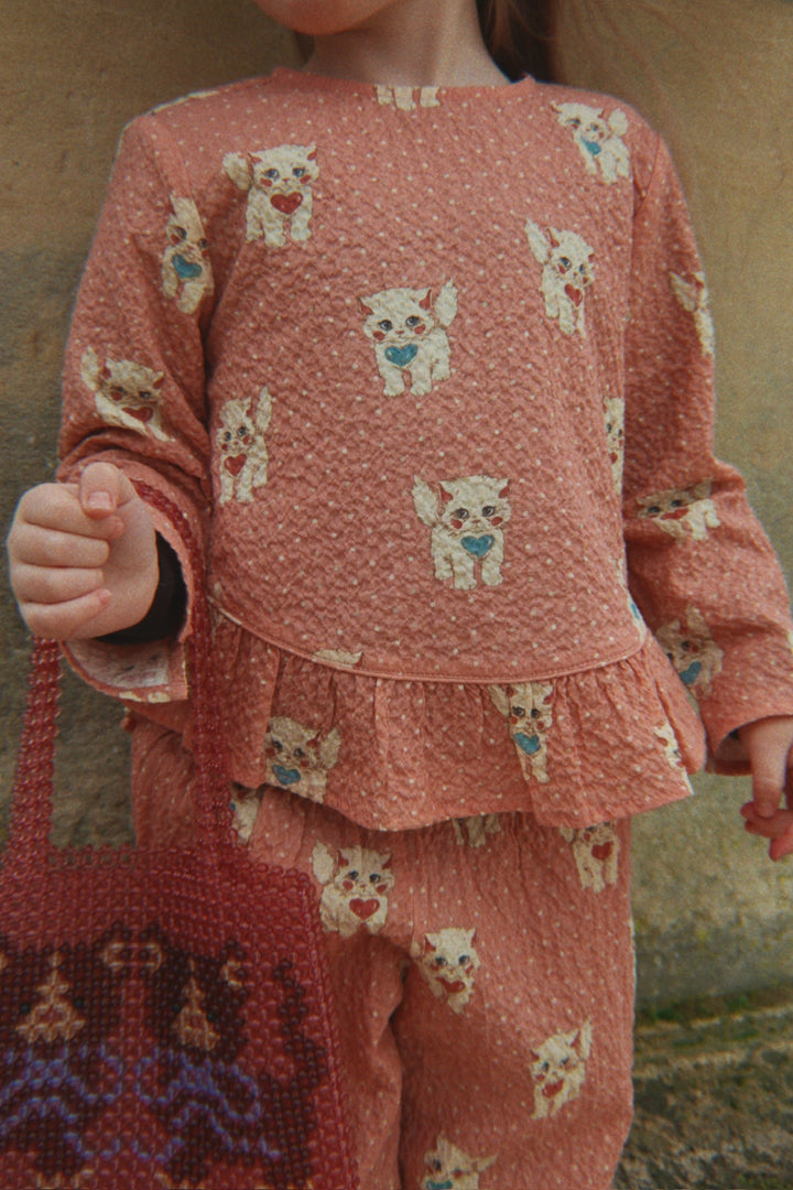 [Konges slojd]Elin Pants GOTS - Ciao Miao Rose