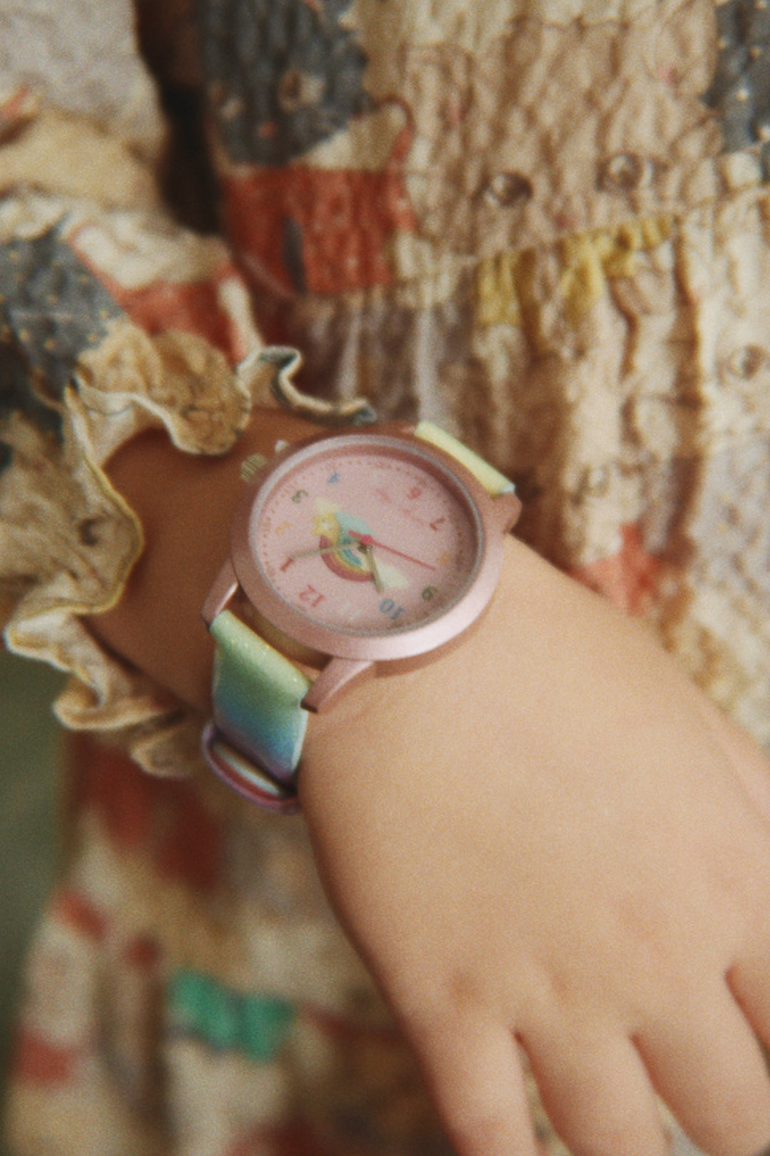 [Konges slojd]Kids Watch Rainbow - Rainbow Glitter