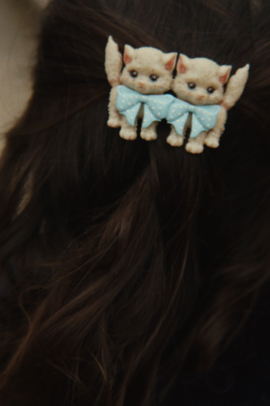 [Konges Slojd]Kitty Big Hair Clip - Kitty