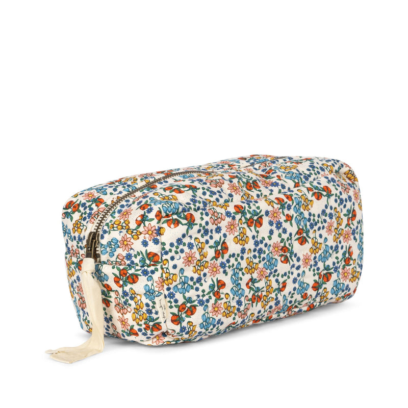 [Konges slojd] Small Quilted Toiletry Bag - Bibi Fleur