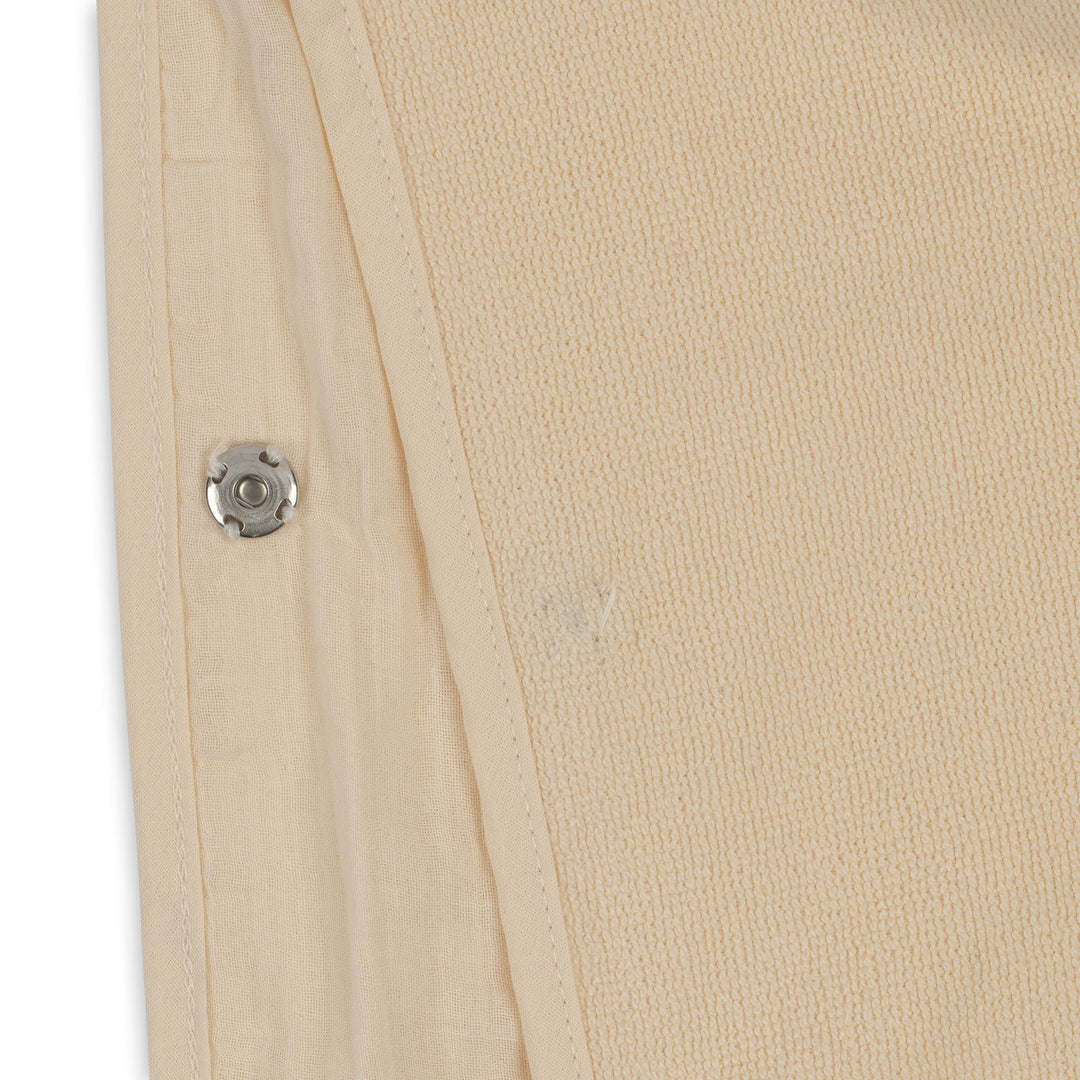 [Konges slojd] Terry Poncho Embroidery GOTS - Swan