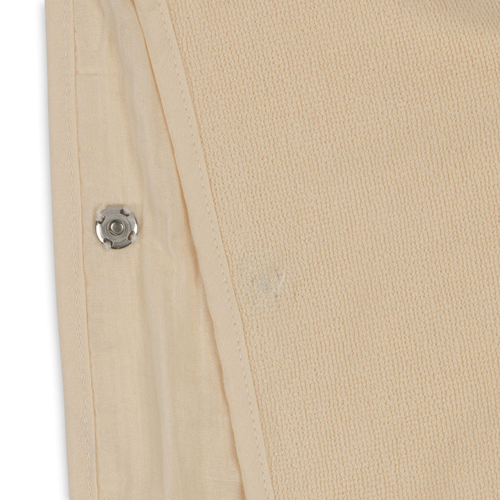 [Konges slojd] Terry Poncho Embroidery GOTS - Swan