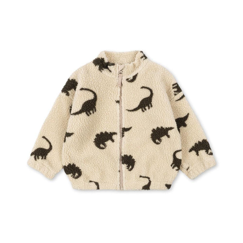 [Konges slojd] Jody Teddy Jacket GRS - Dino Silhouette