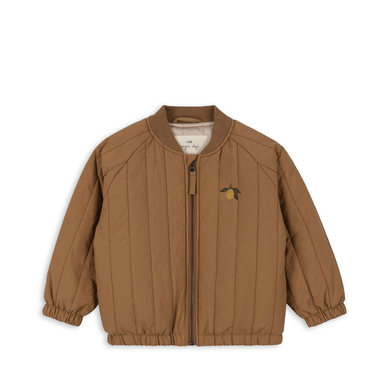 [Konges slojd] Juno Bomber Jacket -Tobbaco Brown