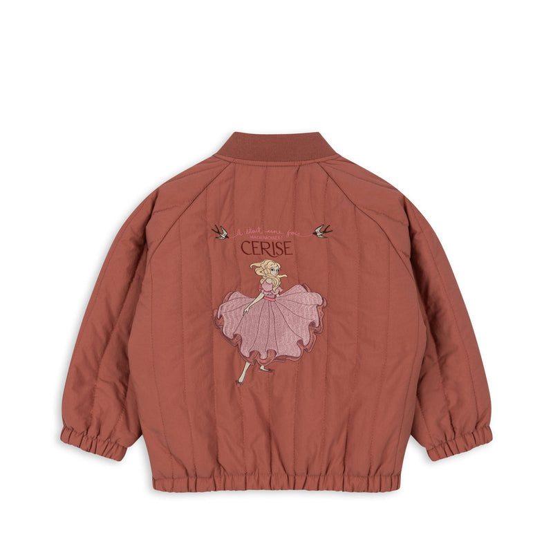 [Konges slojd] Juno Frill Bomber Jacket - Canyon Rose