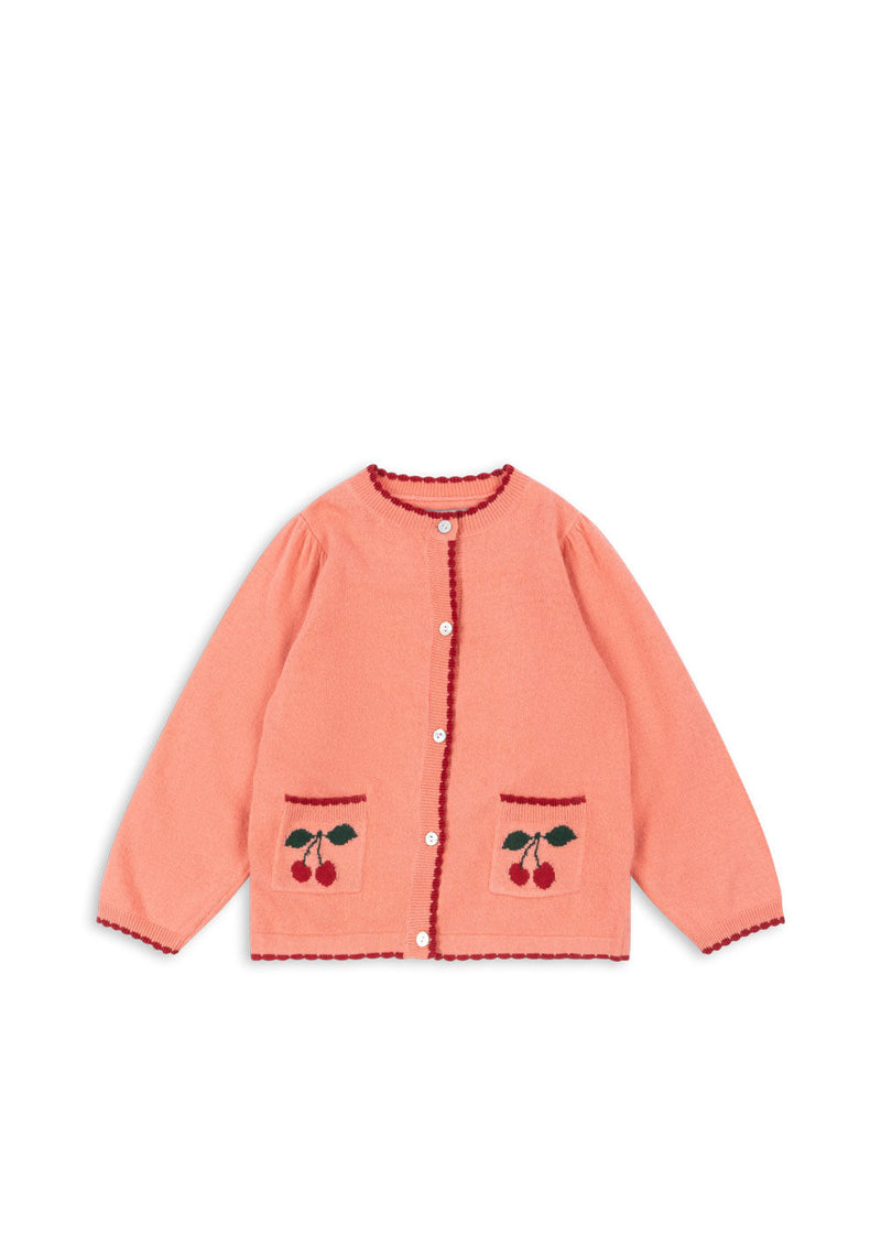 [Konges slojd] Alexa Knit Cardigan - Powder Pink