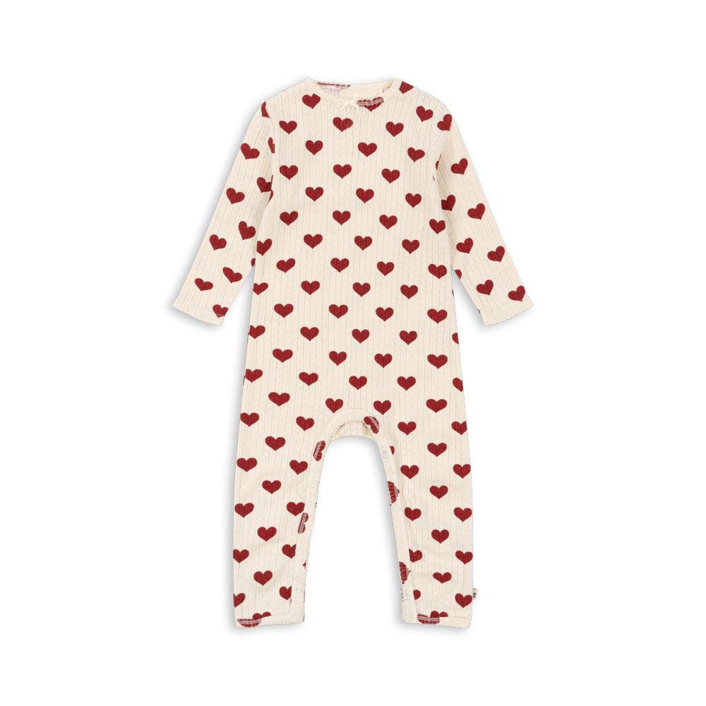 [Konges slojd] Minnie Onesie GOTS - Amour Rouge