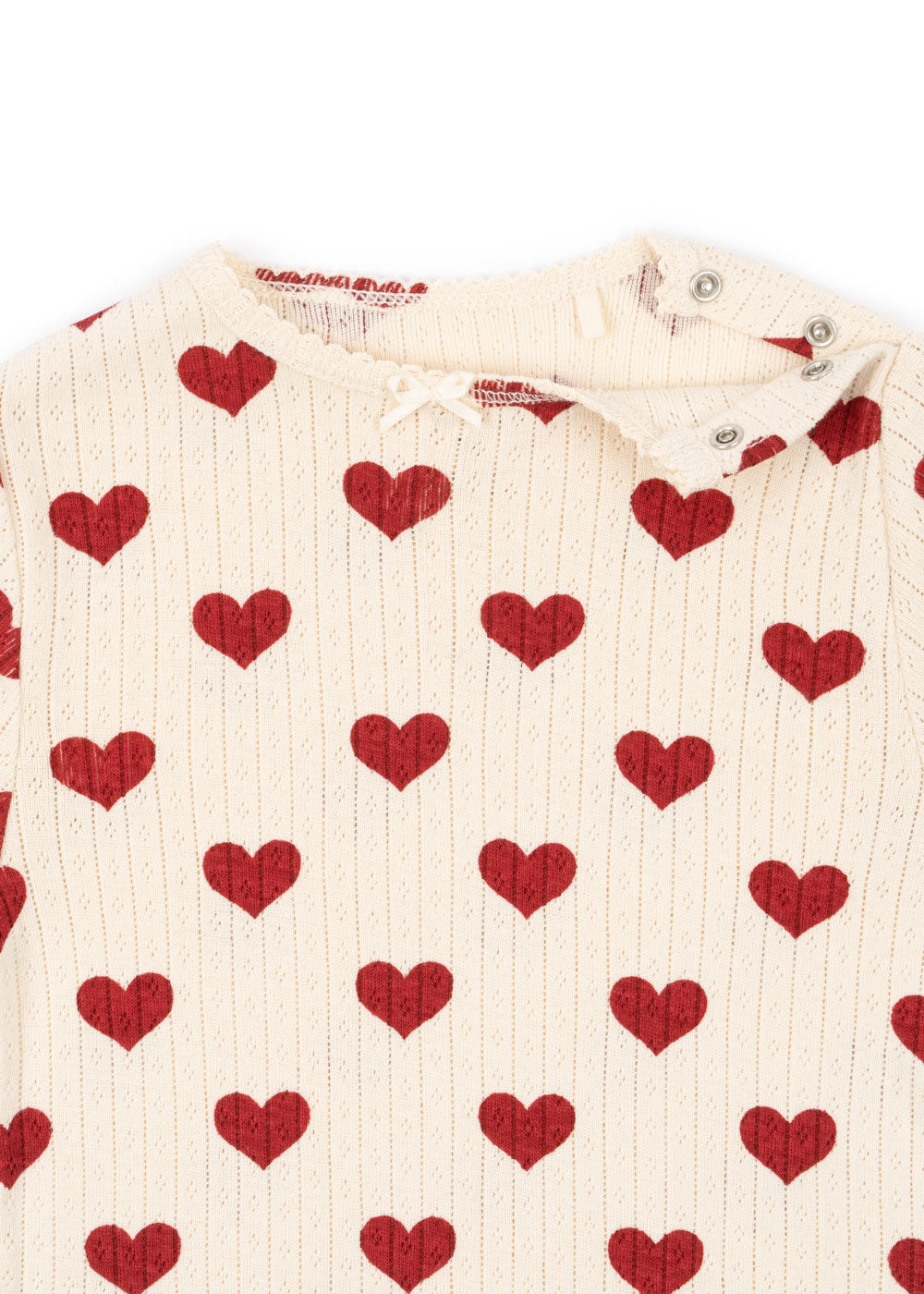 [Konges slojd] Minnie Onesie GOTS - Amour Rouge