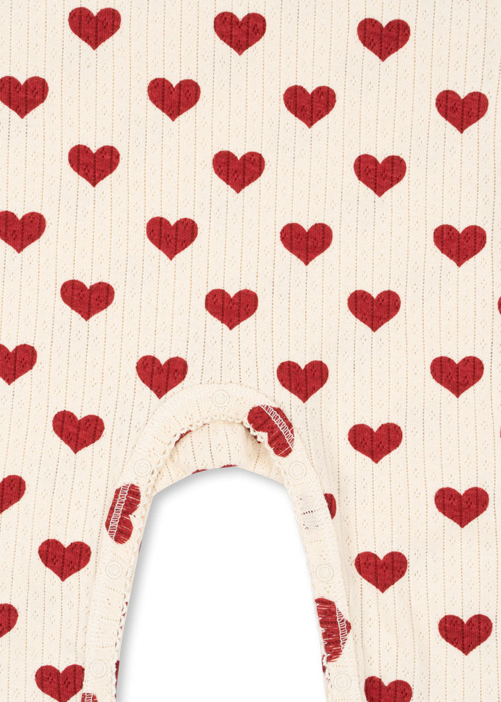[Konges slojd] Minnie Onesie GOTS - Amour Rouge