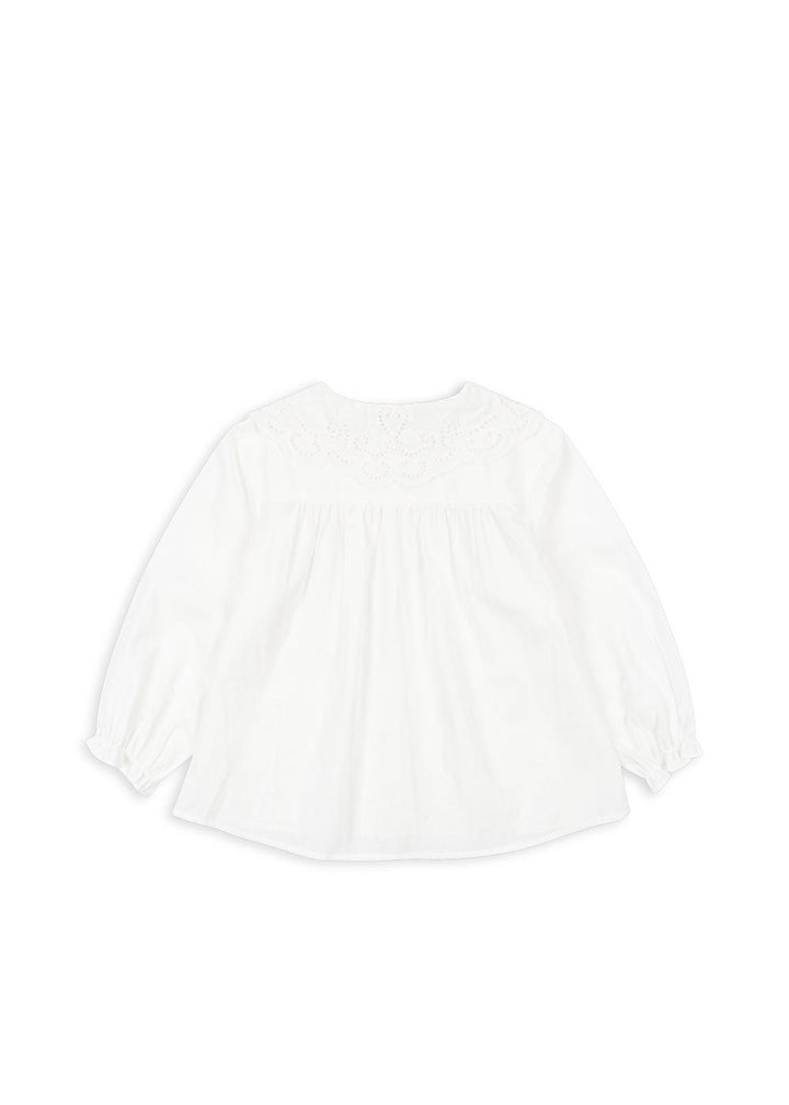 [Konges slojd] Rilo Collar Shirt - Optic White
