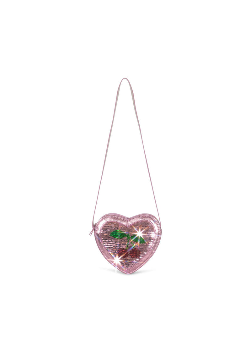 [Konges slojd] Tut Heart Sequin Bag - Rose