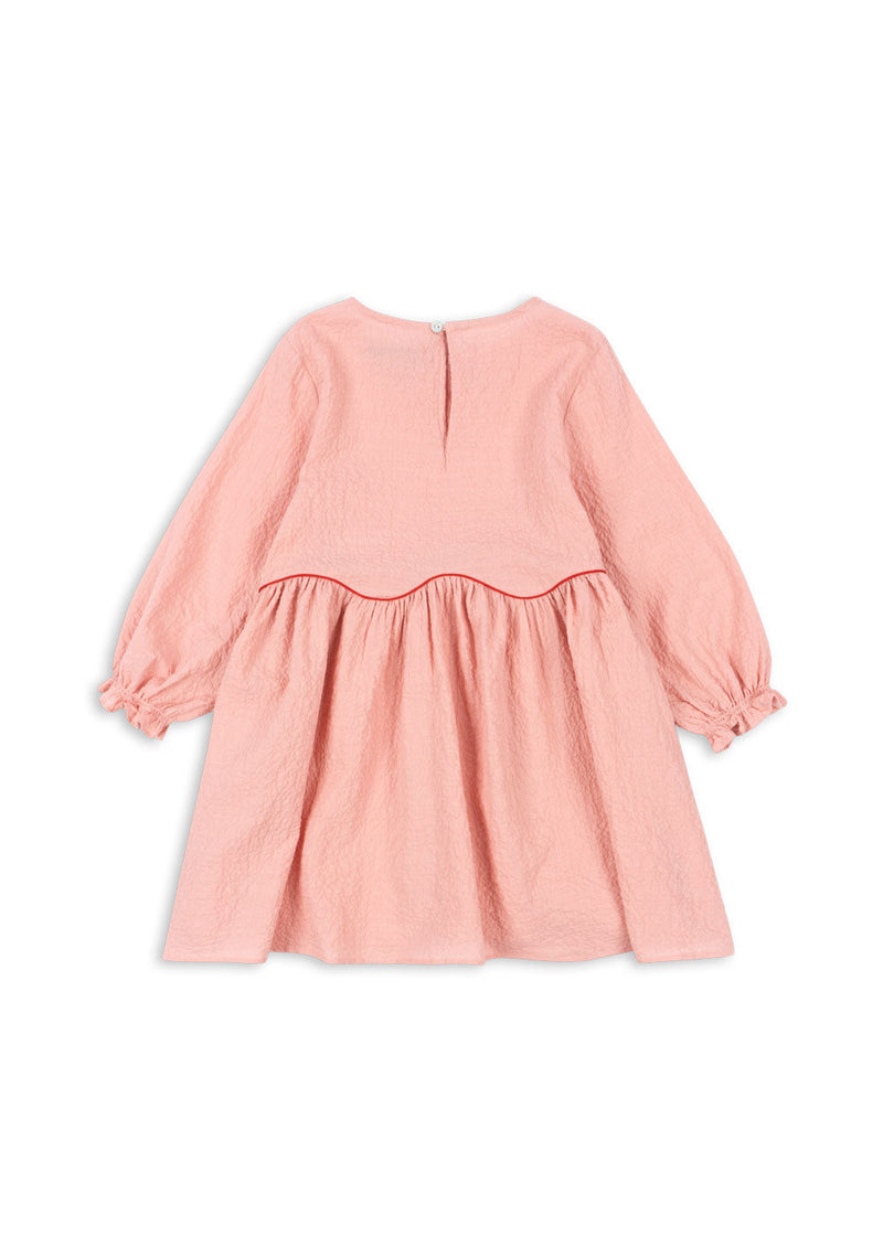 [Konges slojd] Ava Dress GOTS - Mellow Rose