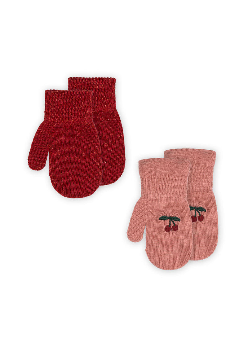 [Konges Slojd] 2Pack Frill Mittens - Mix Pack